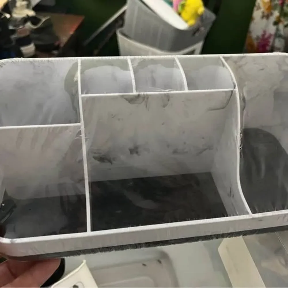 Marble Pattern Desk or bathroom Organizer